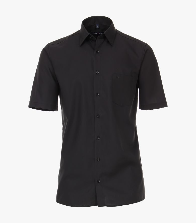 Business-Hemden 1/2 Arm schwarz Casa Moda